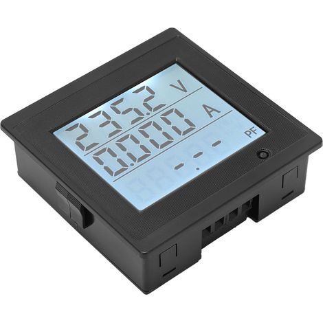 Digitales Wechselstrom-Voltmeter, Amperemeter, Spannungs-, Strom-, Leistungs- und Energiemessgerät, Panel 20A 80–300V Volt Ampere Watt Monitor Multimeter (1/5)