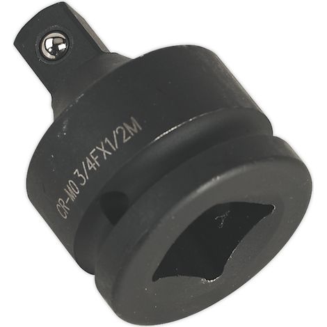 Sealey Impact Adaptor 3/4""Sq Drive Female to 1/2""Sq Drive Male AK5403