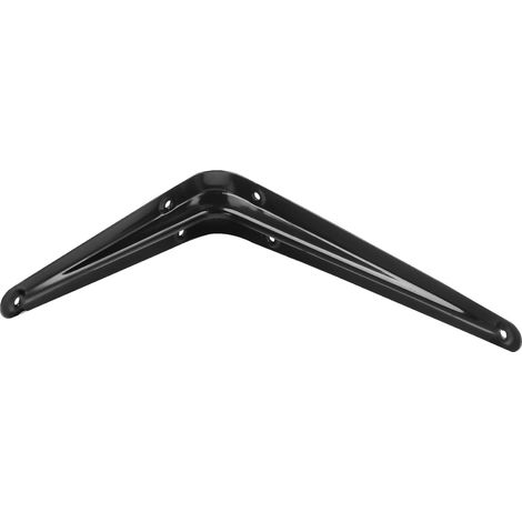 Support de fixation d'étagère noir 125 x 150 mm Vorstahl (1/3)