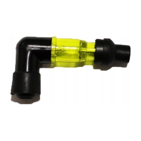 Capuchon de bougie d'allumage jaune incandescent pour scooter, quad, moto, Barton (1/5)