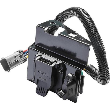 4- und 7-poliger Anhängerkupplungs-Kabelbaum, Stecker 2C3Z-13A576-da für Ford F250 F350 Super Duty 2002-2004 (Zubehör) (1/5)