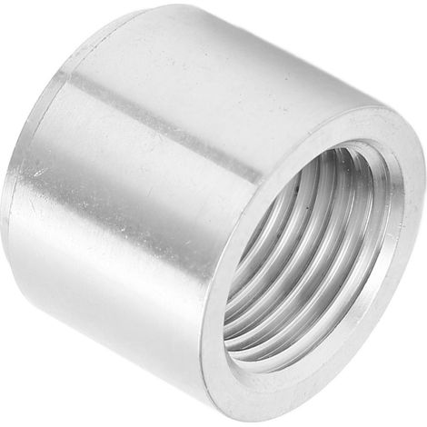 Bouchon soudable 3/8 pouce, raccord femelle fileté en aluminium anticorrosion, accessoire universel pour voiture, fixation robuste (1/5)