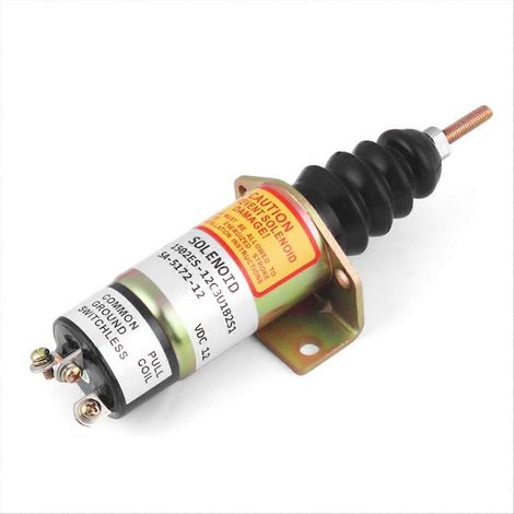 Électrovanne d'arrêt de carburant 12 V SA-5172-12 pour Woodward (1/5)