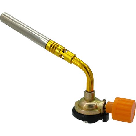 Brûleur à gaz butane pour soudage, chalumeau, lance-flammes, équipement de soudage portable pour camping et barbecue en extérieur (1/5)