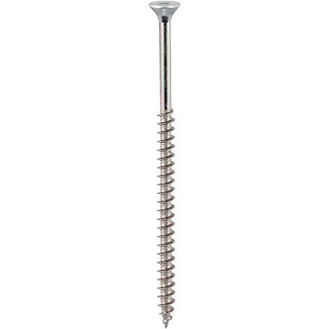 TIMCO Solo Countersunk Silver Woodscrews - 5.0 x 80