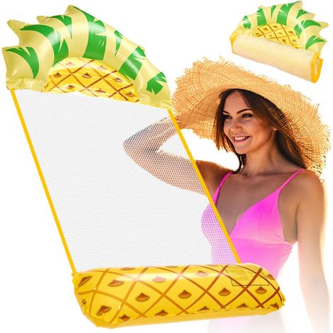 Colchon inflable silla de natacion pina
