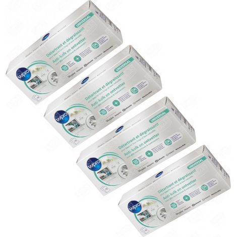 Ersatzteil - Set aus 4 Entkalker- /Entfetterboxen, 12 Beutel -  -