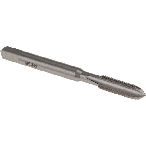 Rs Pro – Taraud M5 pas de 0.8mm – Métrique – HSS – Flûte droite pour taraudage précis – Pour métal et matériaux durs