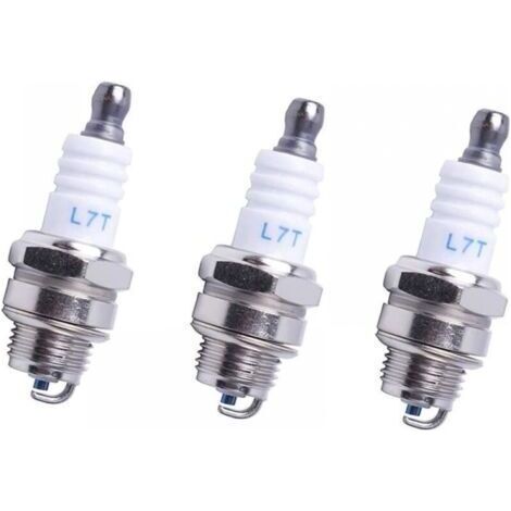 Candele d'accensione compatibili con Husqvarna e altre marche, modello NGK BPMR7A, 3 pezzi, adatte per motoseghe e tosaerba (1/3)