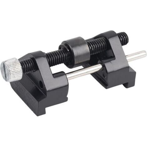 Aiguisoir, guide d'affûtage, metal rodage guide bois brut & chisel affutage avion fer rabots lames outil(Noir) (1/5)