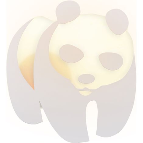 Aplique de Pared Infantil Panda 20W Blanco Cálido 3000K    IluminaShop (1/3)