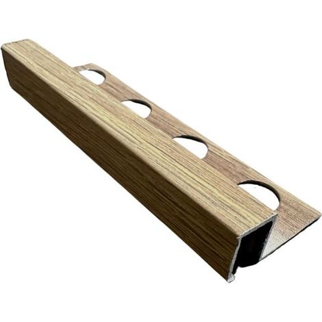 Profilo Quadro in Alluminio - Finitura Legno - Barra da 2,6 metri : Finitura - Noce
