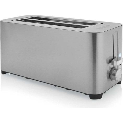 Grille-pain Inox Brossé 1400W 2 Fentes Longues (1/2)