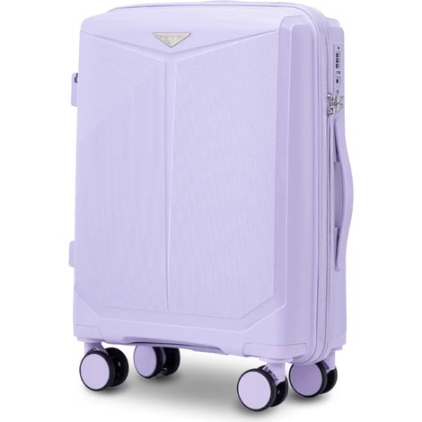 Maleta de cabina Wings COCKATIEL de polipropileno de 20" BLANCO PÚRPURA