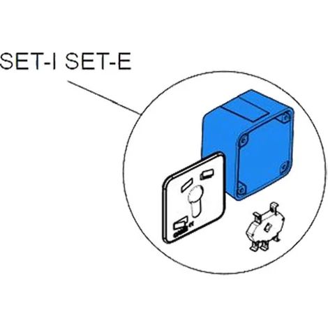 came pièce détachée boîtier sélecteur d'extérieur set-e 119rir046 rir046 (1/3)