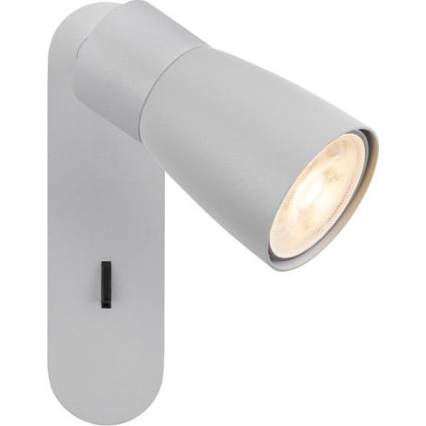 0 Dome PURI 2 applique et plafonnier CCT rectangulaire 6W GU10 gris - SLV - 1008307