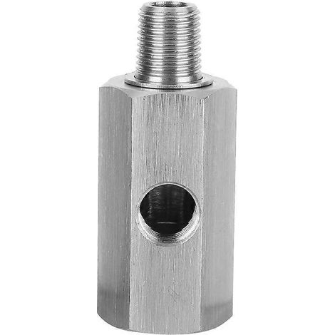 Voici une proposition de titre produit en français, optimisée pour le SEO et respectant la limite de 190 caractères :
Raccord en T capteur pression d'huile M10 acier inoxydable vers adaptateur NPT, p (1/4)