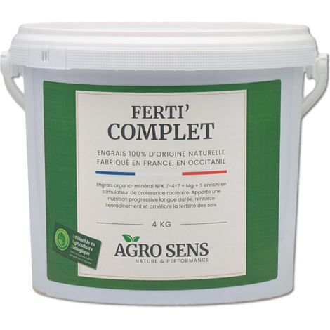 Ferti Complet - Engrais complet universel - Seau 4 kg (1/3)