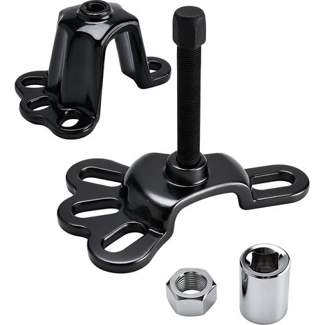 Kit extracteur de moyeu et d'essieu universel Essieu avant 95,25-114,3 mm, essieu arrière 114,3-139,7 mm Outil d'extracteur de bride avec vis de pression et douille 5/8" x 18 (1/5)