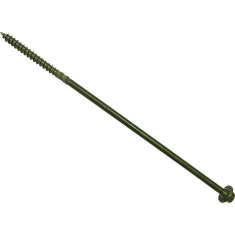ForgeFix 20TF200 Timber Fixing Screws Green Treated 6.3x 200mm Bag 20 FOR20TF200