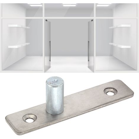 Axe de charnière pivotante en acier inoxydable pour porte vitrée - Accessoires de quincaillerie pour la maison (1/5)