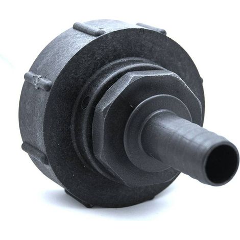 Raccord S100x8 femelle - male cannelé droit 25mm (1/2)