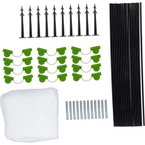 Jardin Anti Insectes avec Arceaux pour Serre Kit Protection (1/5)