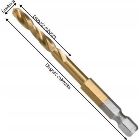 Bohrer Makita b-50887 HSS-TIN 3 mm 64 mm