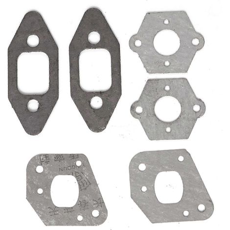 Kit de 2 joints pour collecteur d'admission, carburateur et silencieux de tronçonneuse Partner P350 (1/5)