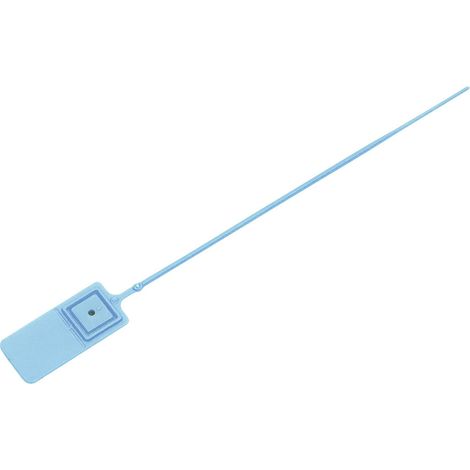 TRU COMPONENTS 5831596  Kabelbinder 140 mm 2 mm Blau mit stufenloser Verstellung 1 St.