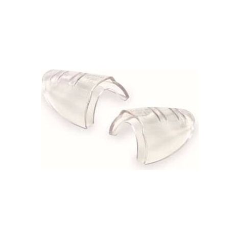 （5×4.5×2cm）5 Pairs Clear Side Shields for Safety Glasses Side Shields - Universal Side Shield for Small Medium Glasses-M