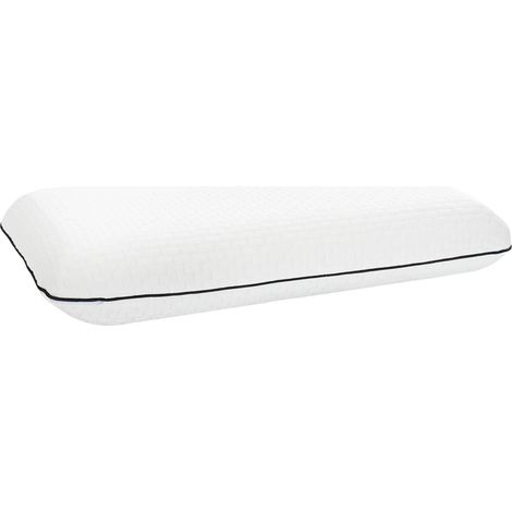 vidaXL Sleeping Pillow Plain White 30 x 50 x 9 cm Gel Foam