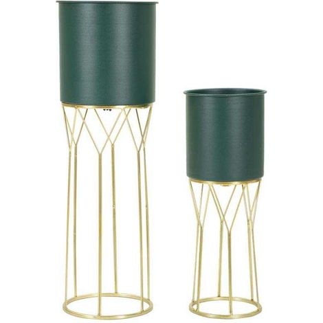 VASE HOLDER GRENT STAND SET 2 PCS CM Ø 23X70-19X50 (1/4)