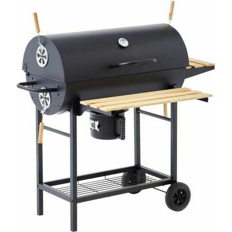Barbecue charbon MIKE - Surface de cuisson 71 x 35 cm (1/3)