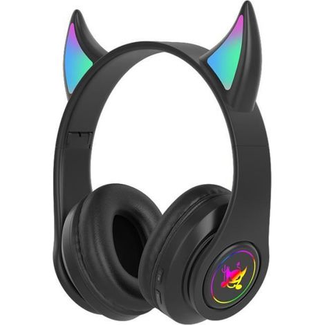 Casque Bluetooth pour enfants - MARQUE - Modèle - 400 mAh - 28 heures - Lumières LED