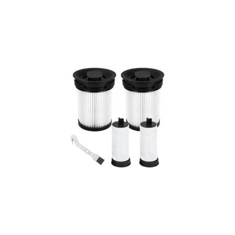 Lot de 2 filtres pour aspirateur balai sans fil Miele Triflex HX1, référence 9178017731 - Crezuo (1/4)