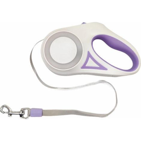 LED dog leash with automatic extension, premium quality, durable, for pet walking, traction rope