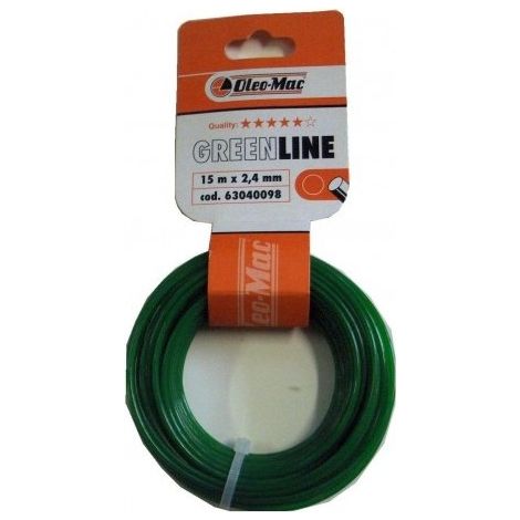 FILV3X15 - Bobineau Fil Nylon Rond D.3mm x 15m