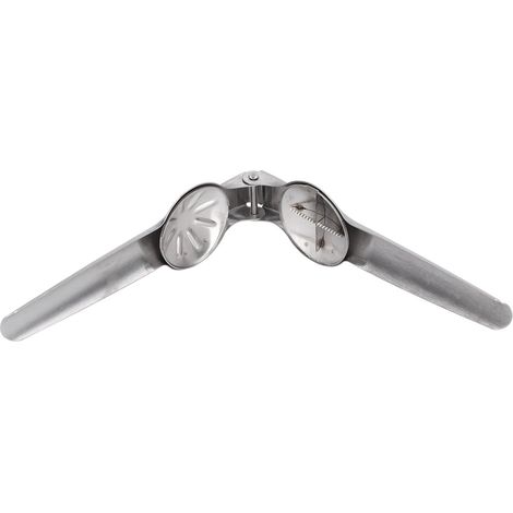 Casse-noix multifonction en acier inoxydable haute dureté, dentelure croisée, levier de sécurité et d'économie d'effort, coupe-châtaignes (1/5)