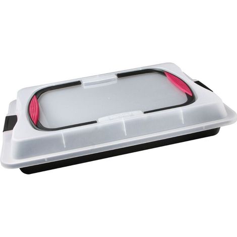 Plaque de cuisson 42 x 29 cm avec couvercle Zenker Special To Go