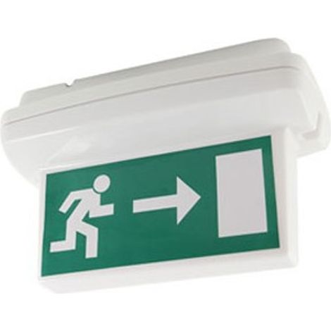 Lampada uscita di sicurezza exit sign t5 6w