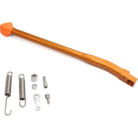 Cavalletto laterale per moto XC XCW XCFW EXC EXCF EXCG, leva a pedale, accessori per moto, arancione (1/2)
