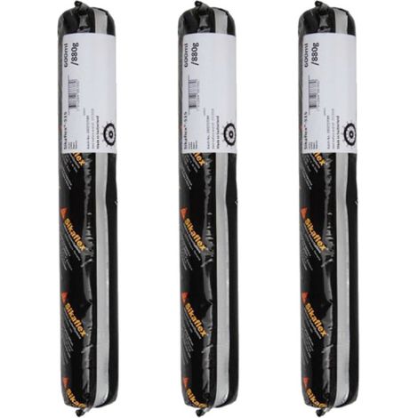 Juego de 3 selladores universales para vehículos comerciales - SIKA Sikaflex 515 - Blanco - 600ml