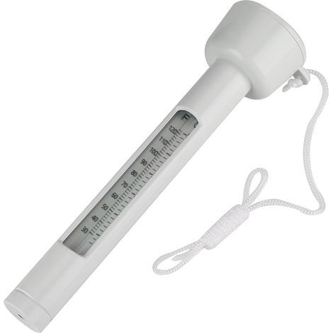 Wasserthermometer, Mini-Schwimmthermometer, leicht ablesbare Wassertemperaturskala für Schwimmbäder, Whirlpools, Aquarien und Fischbecken (1/5)