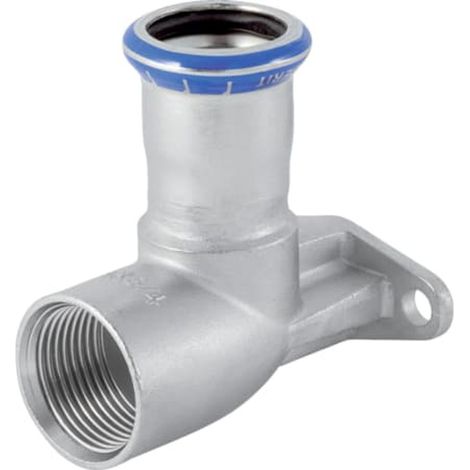 Geberit Mapress Codo de conexión 90° rebajado (sin LABS), DN 15, 83425