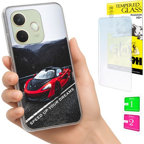 Funda para Oppo A5 Pro Photo Cover Case Back Case + Cristal 9H (1/5)
