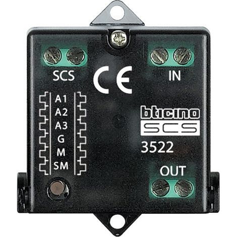 Interface de comptage à impulsion MyHOME_Up (3522N)