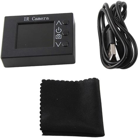 Caméra thermique avec écran TFT de 1,8 pouce, appareil de mesure de température sans contact haute précision utilisant la technologie des capteurs infrarouges.