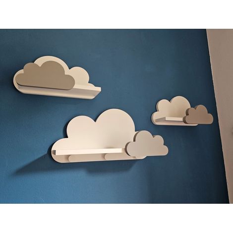 Estantes Nube Juego de 3 MOLI con perchas - Premium (1/5)