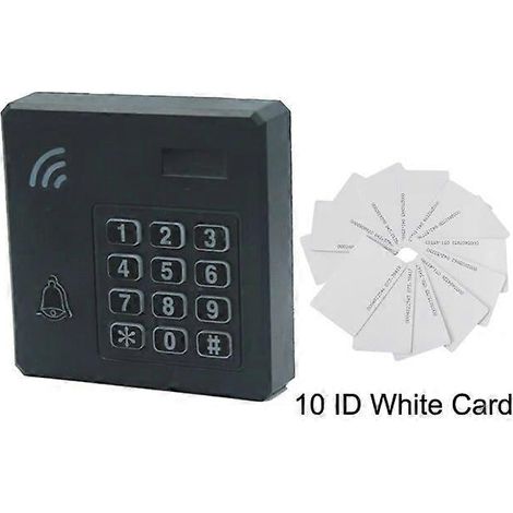 Serrure RFID étanche IP67 avec lecteur de carte à puce, entrée de proximité, 2000 utilisateurs, contrôle d'accès, clavier ID AC 10 (1/5)